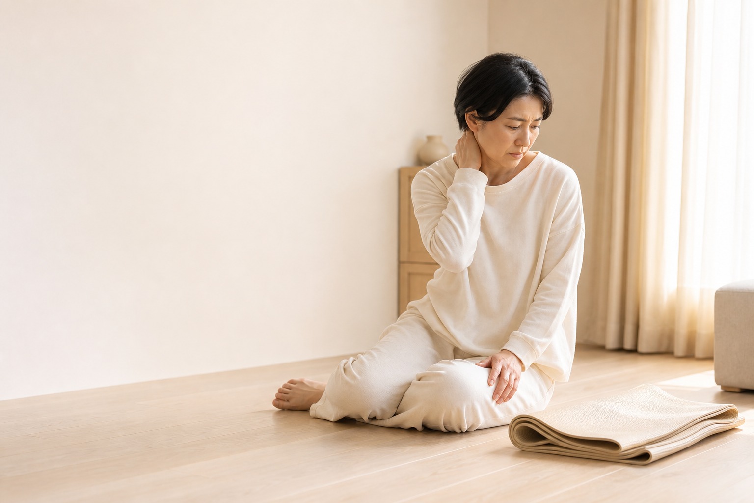 運動が苦手で時間が取れない悩み